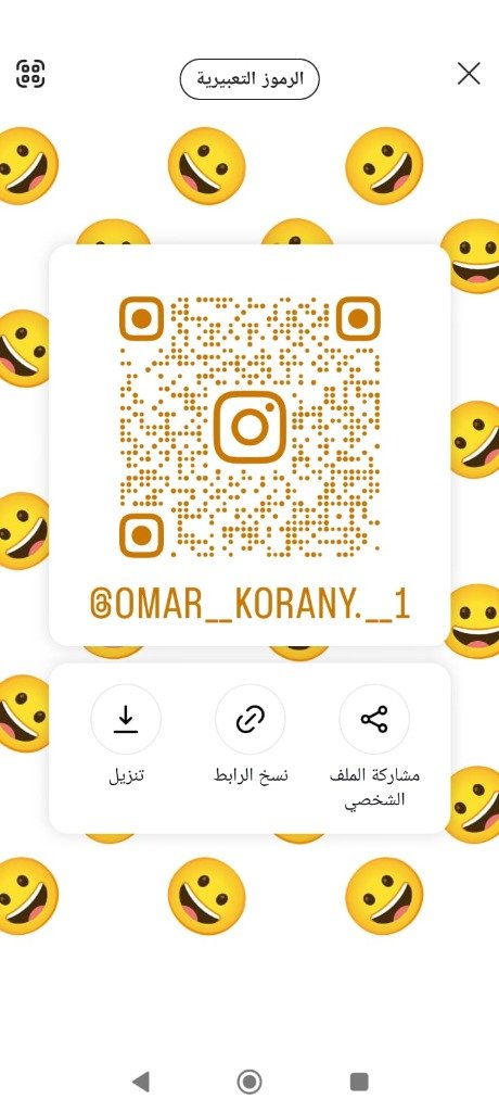 Instagram QR @omar__korany.__1